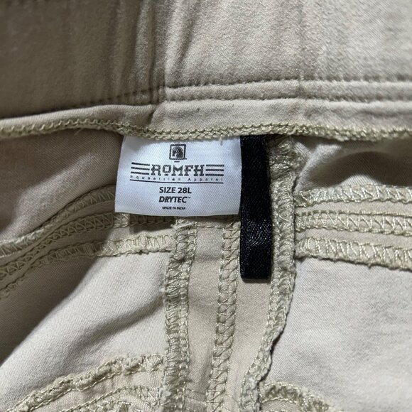Romfh Womens Full Seat Breeches Sz 28L Drytec Stretch Equestrian Riding Pants - Picture 5 of 13